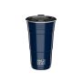 Wyld Gear Cup Becher 0,473Ltr. Edelstahl navy blau