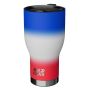 Wyld Gear Tumbler Becher 3-fach isoliert 0,887Ltr. Edelstahl rot/weiß/blau