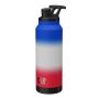 Wyld Gear MAG Flask Isolierflasche 1,301Ltr. Edelstahl rot/weiß/blau